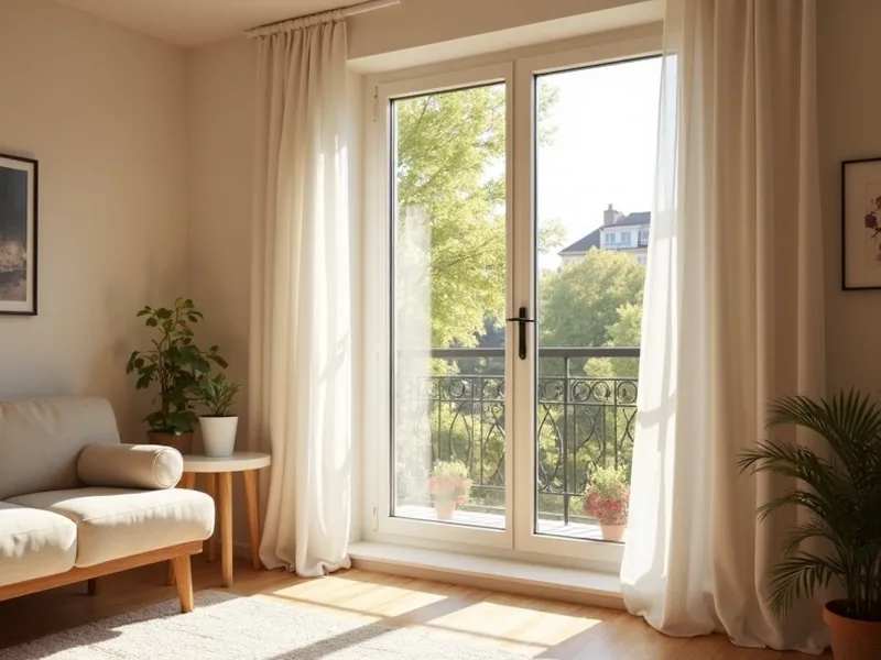 Fenêtre neuve double vitrage posée dans le même logement