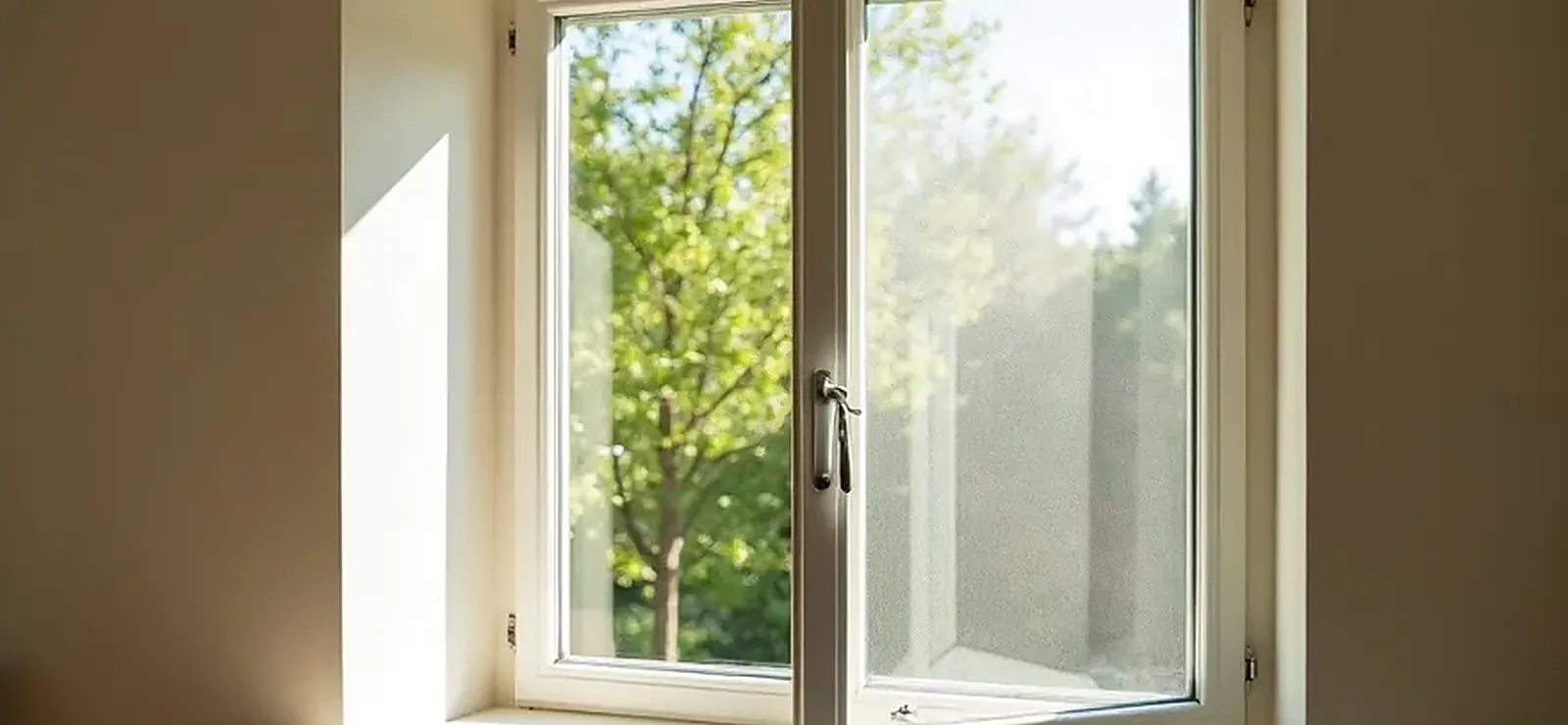 Moustiquaire de fenêtre sur mesure posée dans un appartement à Genève