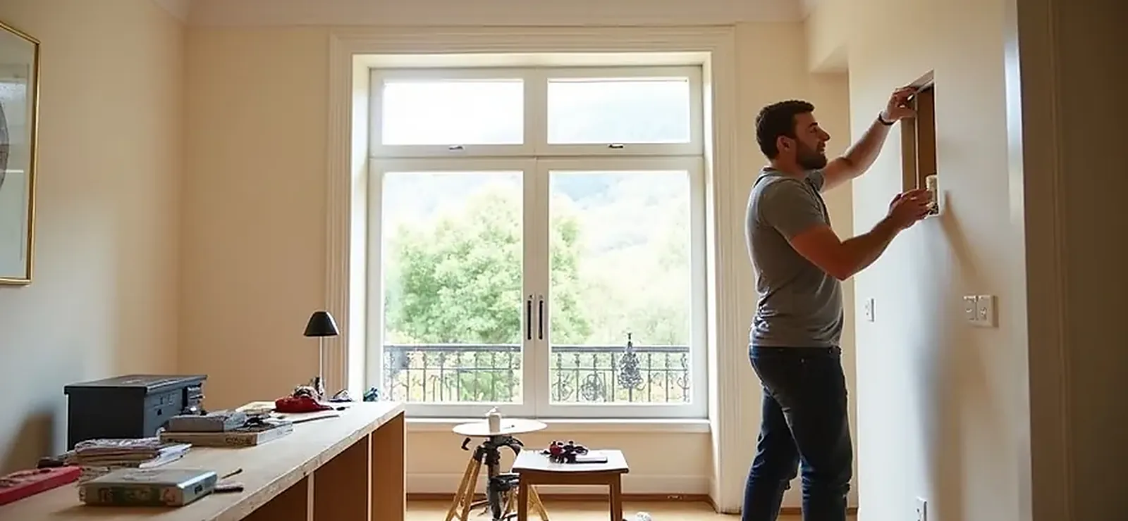 Pose de fenêtres à Genève par l’Atelier des Ouvertures